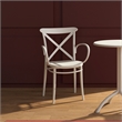 Compamia Cross XL Resin Outdoor Arm Chair White