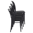 Compamia Marcel Resin Outdoor Chair Black