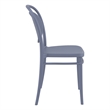Compamia Marcel Resin Outdoor Chair Dark Gray