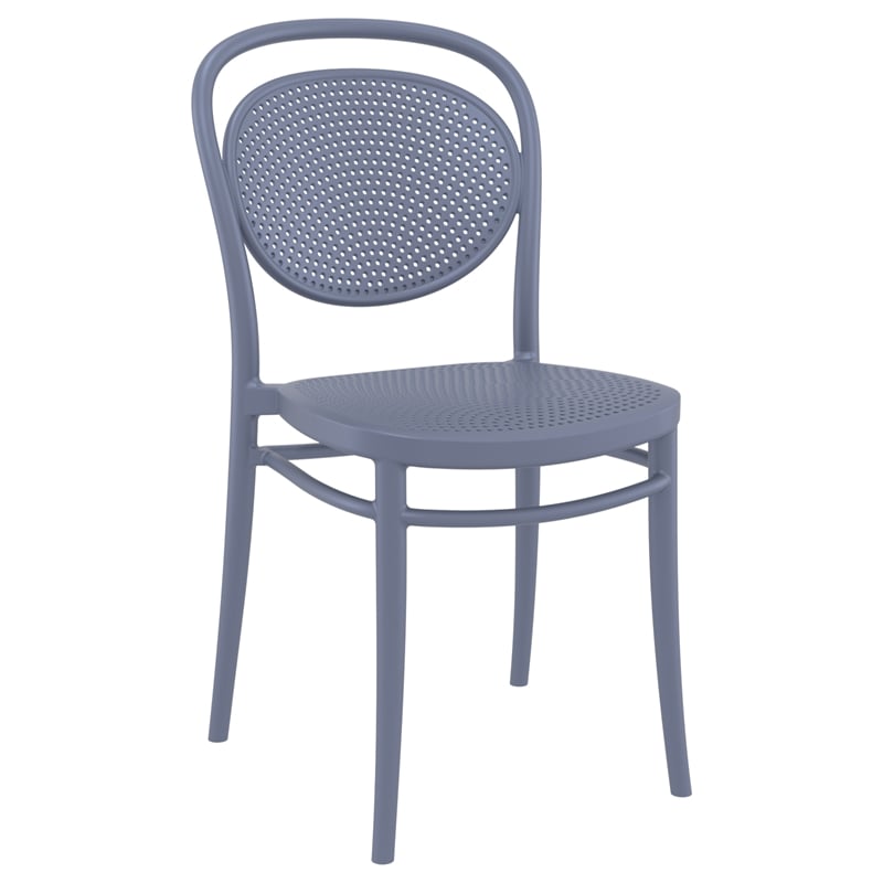 Compamia Marcel Resin Outdoor Chair Dark Gray
