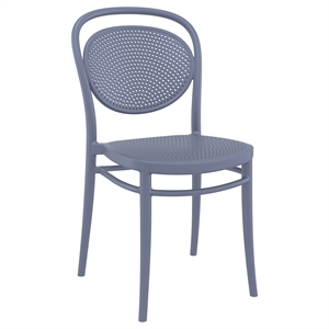 Compamia Marcel Resin Outdoor Chair Dark Gray