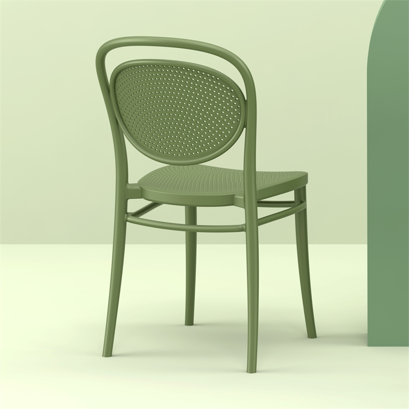 Compamia Marcel Resin Outdoor Chair Olive Green