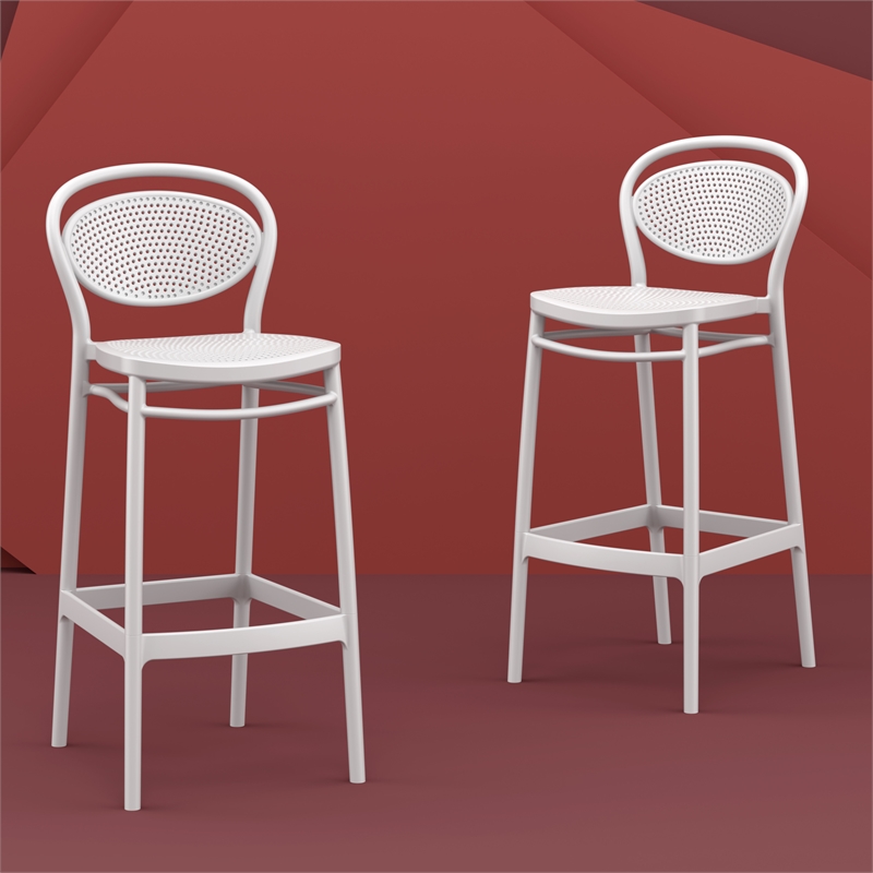 plastic resin bar stools