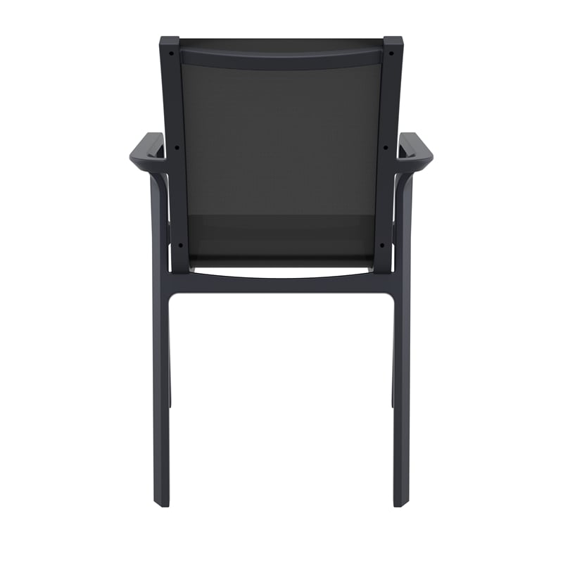 Compamia Pacific Sling Arm Chair in Black