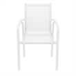 Compamia Pacific Sling Arm Chair in White