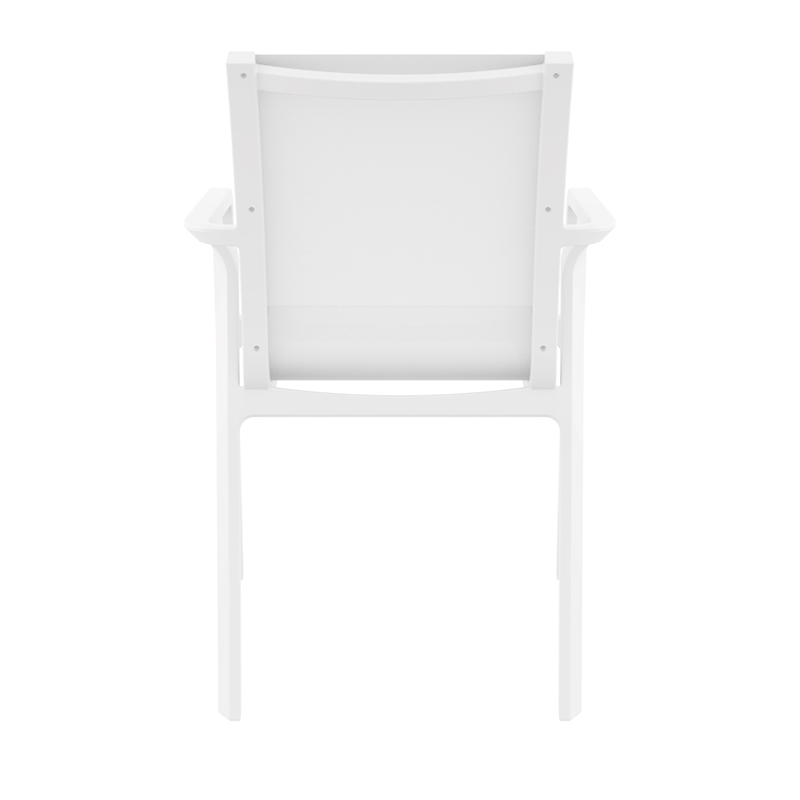 Compamia Pacific Sling Arm Chair in White