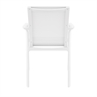 Compamia Pacific Sling Arm Chair in White