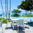 Compamia Pacific Sling Arm Chair in White