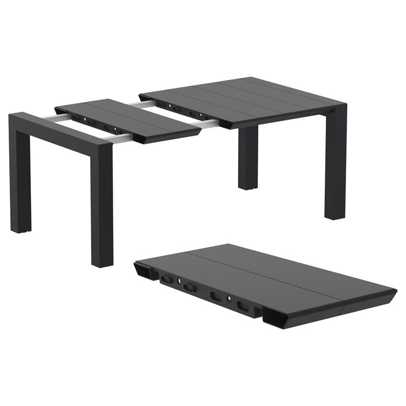 Compamia Pacific 5 Piece Sling Dining set in Black