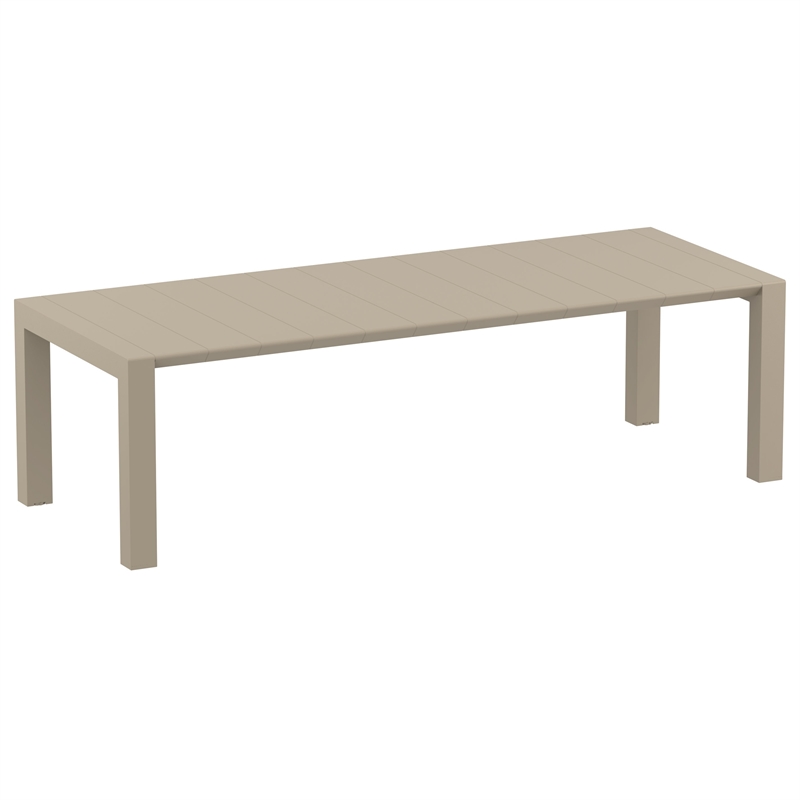 Compamia Pacific 11 Piece Sling Dining Set in Taupe