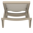 Compamia Pacific Sling Chaise Lounge Taupe Beige Finish Set of 2