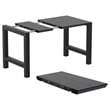 Compamia Vegas 39 inch to 55 inch Extendable Bar Table Black