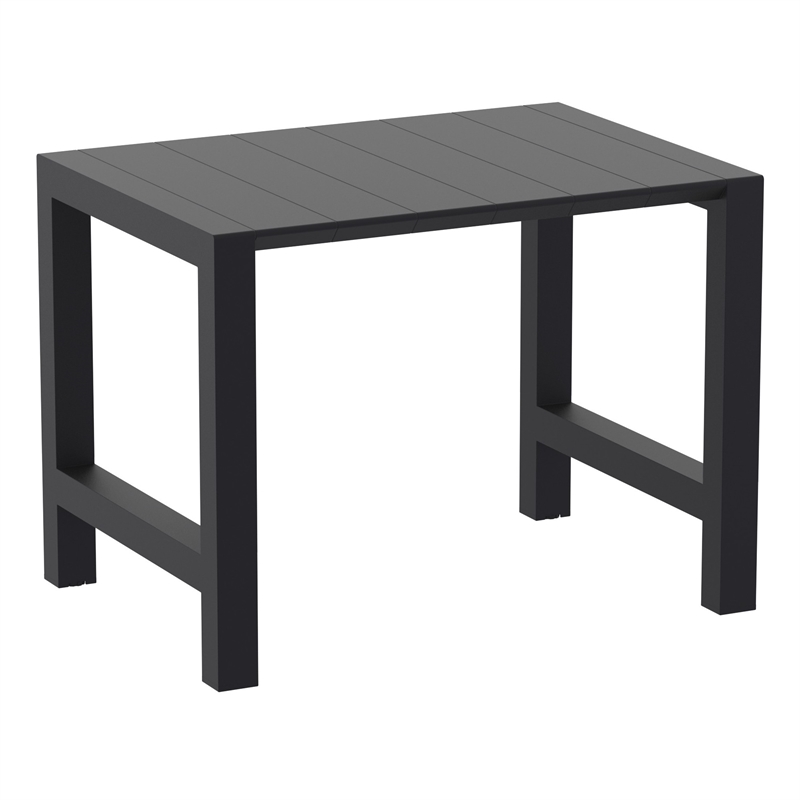 Compamia Vegas 39 inch to 55 inch Extendable Bar Table Black