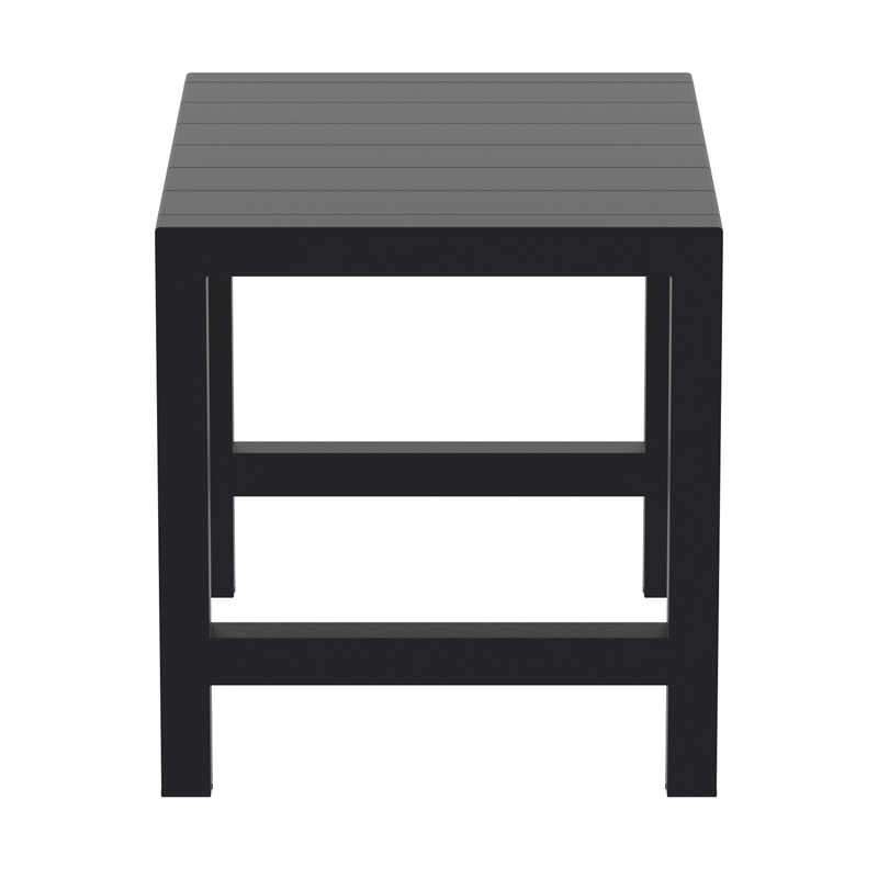 Compamia Vegas 39 inch to 55 inch Extendable Bar Table Black