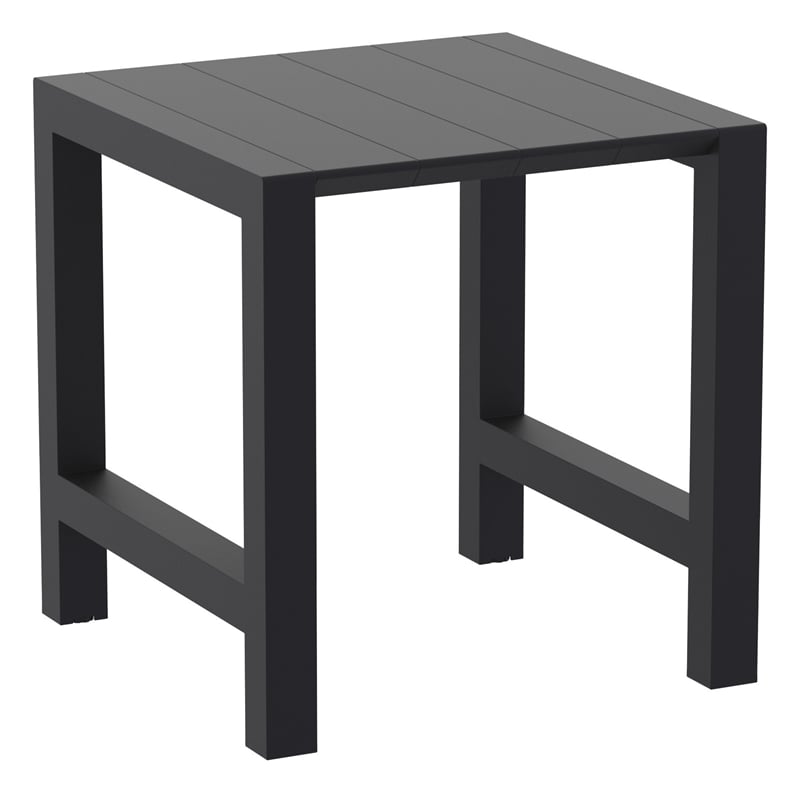 Compamia Vegas 39 inch to 55 inch Extendable Bar Table Black