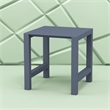 Compamia Vegas 39 inch to 55 inch Extendable Bar Table Dark Gray