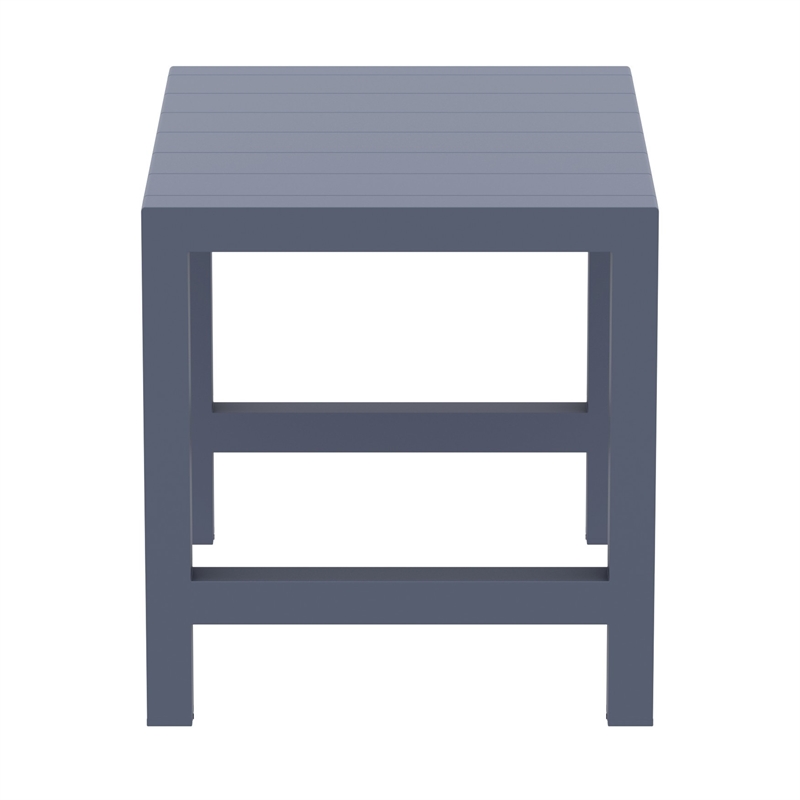Compamia Vegas 39 inch to 55 inch Extendable Bar Table Dark Gray