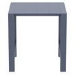 Compamia Vegas 39 inch to 55 inch Extendable Bar Table Dark Gray