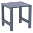 Compamia Vegas 39 inch to 55 inch Extendable Bar Table Dark Gray