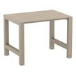Vegas 39 inch to 55 inch Extendable Bar Table Taupe Beige