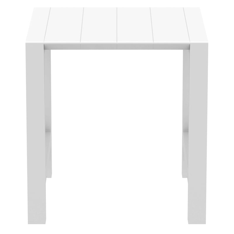 Compamia Vegas 39 inch to 55 inch Extendable Bar Table White
