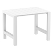 Compamia Vegas 39 inch to 55 inch Extendable Bar Table White