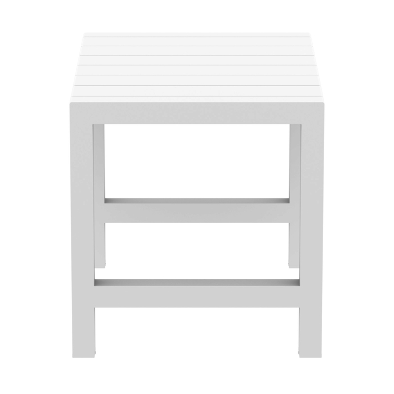 Compamia Vegas 39 inch to 55 inch Extendable Bar Table White