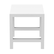 Compamia Vegas 39 inch to 55 inch Extendable Bar Table White