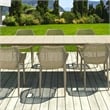Air XL Extension 9 Piece Dining Set in Taupe
