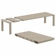Air XL Extension 11 Piece Dining Set in Taupe