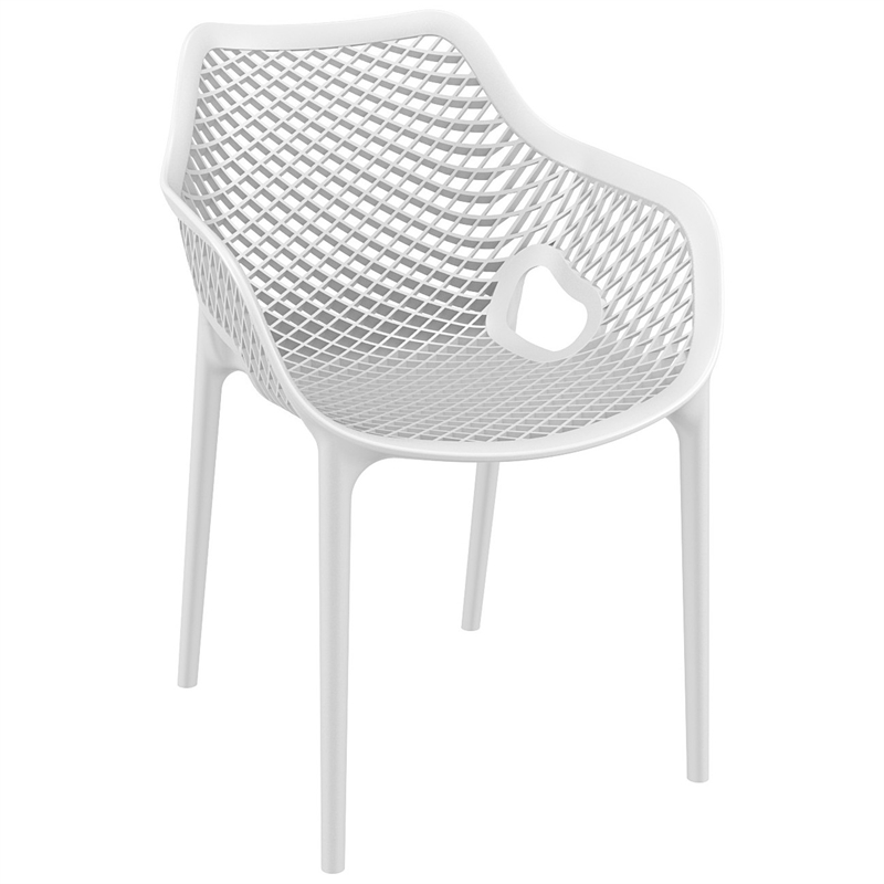 Air XL Extension 11 Piece Dining Set in White