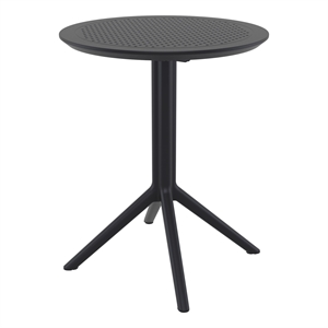 compamia sky round folding table 24 inch