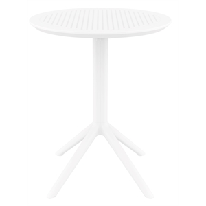 compamia sky round folding table 24 inch