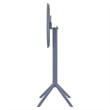 Compamia Sky 24 inch Round Folding Bar Table in Dark Gray finish