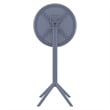 Compamia Sky 24 inch Round Folding Bar Table in Dark Gray finish