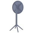 Compamia Sky 24 inch Round Folding Bar Table in Dark Gray finish
