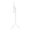 Compamia Sky 24 inch Round Folding Bar Table in White finish
