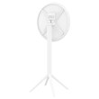 Compamia Sky 24 inch Round Folding Bar Table in White finish