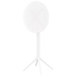 Compamia Sky 24 inch Round Folding Bar Table in White finish