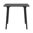 Compamia Maya Square Table 31 inch Black