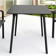 Compamia Maya Square Table 31 inch Black