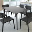 Compamia Maya 55 inch Rectangle Table in Black finish