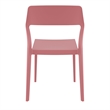 Compamia Snow Resin Dining Chair in Marsala finish