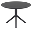Compamia Sky Round Dining Table 42 inch Black