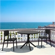Compamia Sky Round Dining Table 42 inch Black