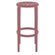 Compamia Tom Resin Bar Stool Marsala