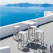 Compamia Tom Resin Bar Stool White