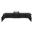Tropic Arm Sling Chaise Lounge Black Frame Black Sling