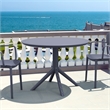 Compamia Sky 42 inch Round Dining Table Dark Gray