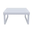 Compamia Mykonos Square Coffee Table Silver